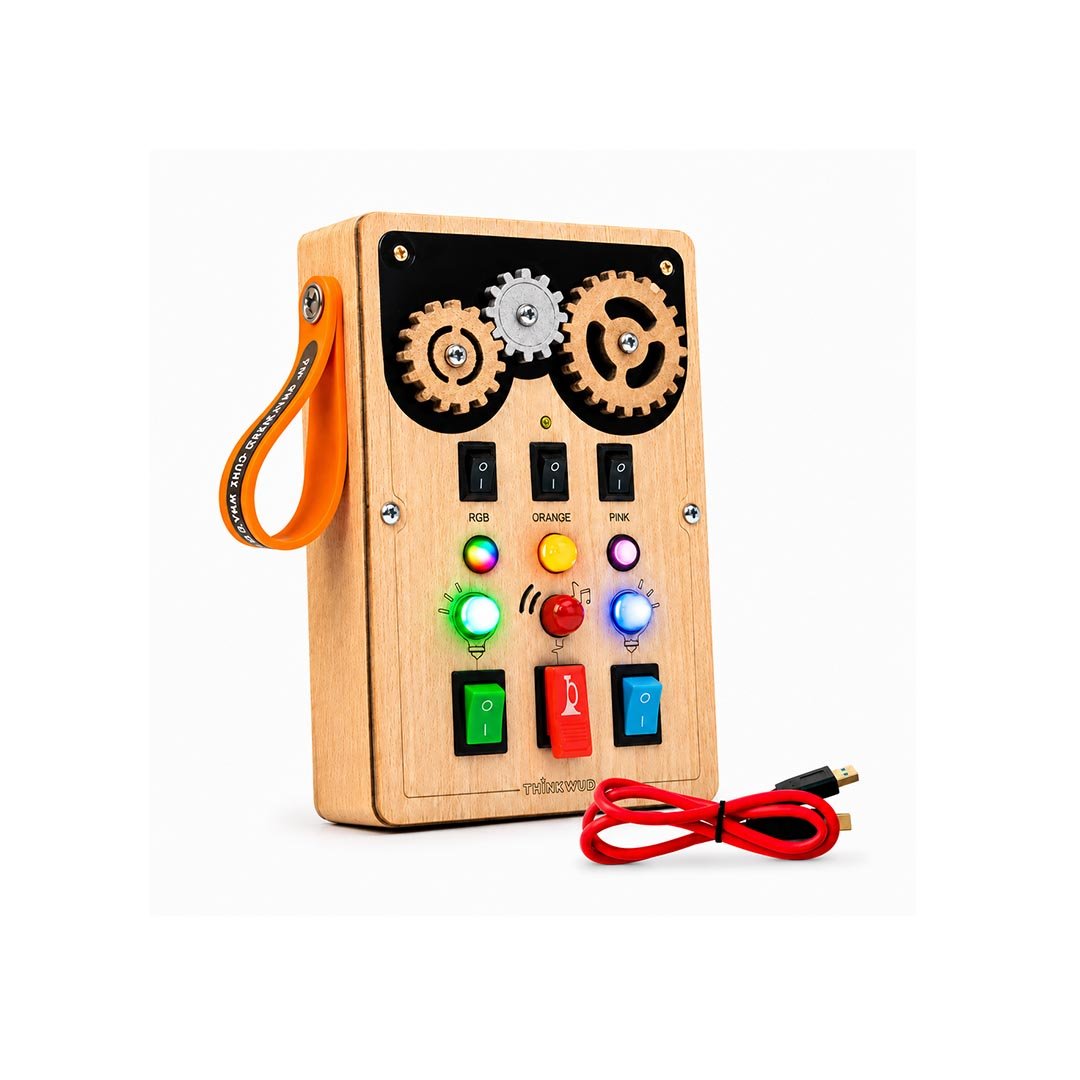 Gear Pad, Non-Motorised, Montessori Busy board